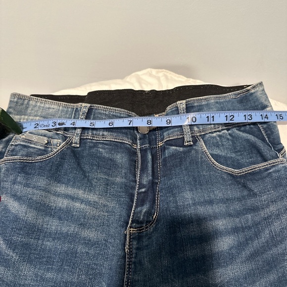 Coco + Carmen Women’s Pull-On Skinny Jeans Medium Wash Size M - Picture 4 of 6